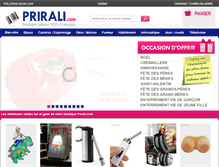 Tablet Screenshot of prirali.com